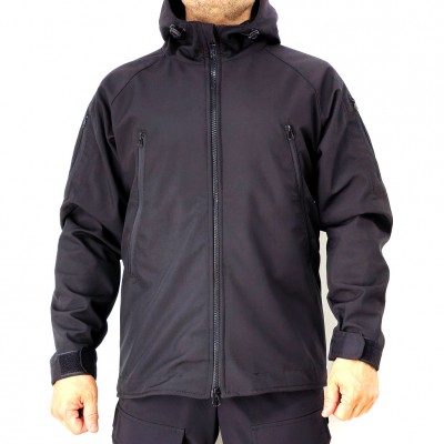 КУРТКА демисезонная «КОМФОРТ» SOFT SHELL (черная)