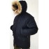 Куртка зимняя - «Аляска» (реплика мужская парка  Alpha Industries), черная